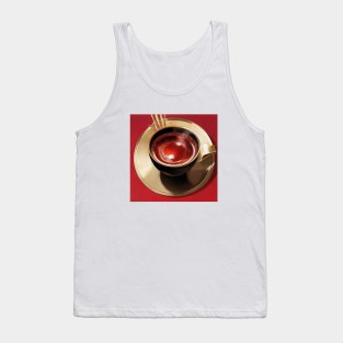 Coffee Vintage Since Retro Old School Macchiato Tank Top